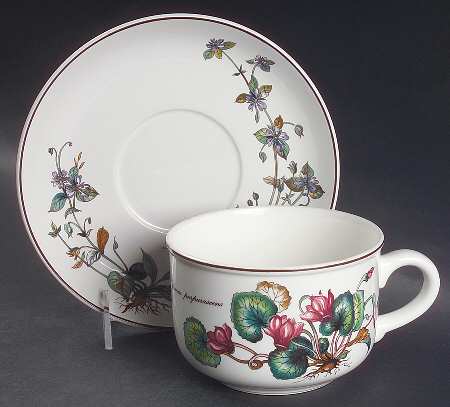 Botanica Jumbo Cup & Saucer Set
