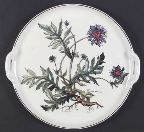 Botanica Handled Cake Plate