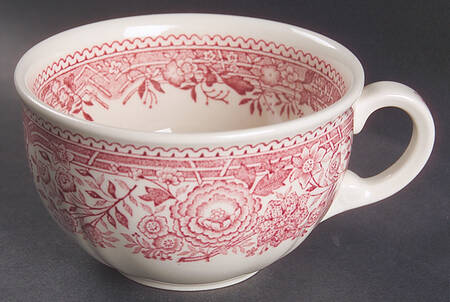 Burgenland Maroon Flat Cup