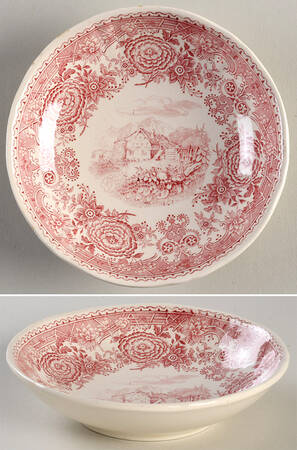 Burgenland Maroon Fruit/Dessert (Sauce) Bowl