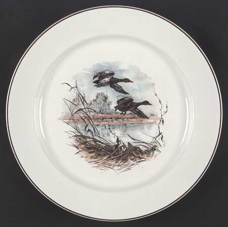 Fontainebleau (No Border, Brown Trim)