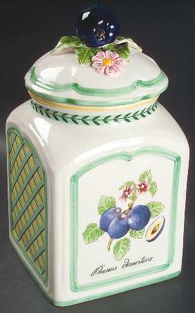 French Garden Fleurence Medium Canister & Lid by Villeroy & Boch