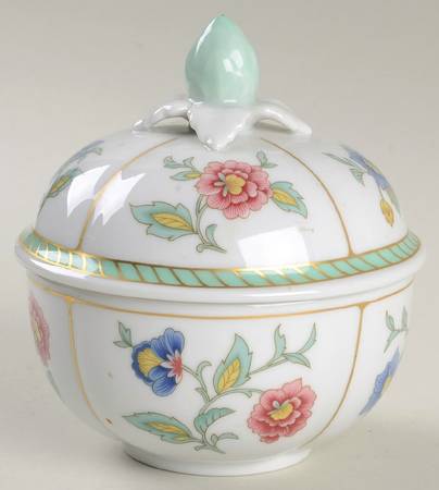 Indian Summer Sugar Bowl & Lid