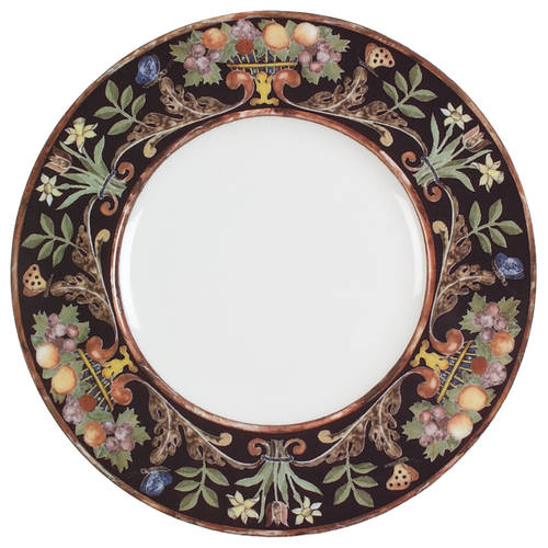 Intarsia Bread & Butter Plate/Gravy Underplate