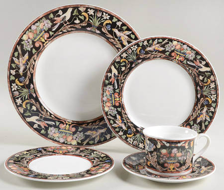 Intarsia 5 Piece Place Setting
