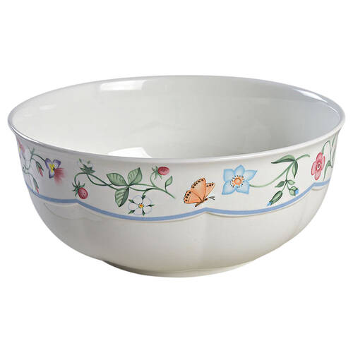 Mariposa (Bone China) 7" Round Vegetable Bowl