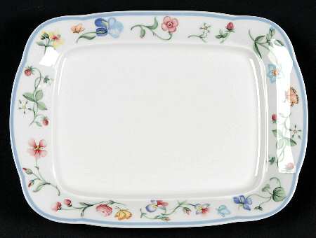 Mariposa (Bone China) Butter Tray