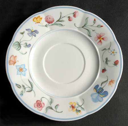 Mariposa (Bone China) Breakfast/Cream Soup Saucer for CSSBRL