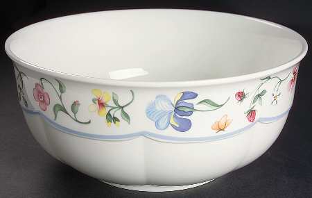 Mariposa (Bone China) 10" Round Vegetable Bowl