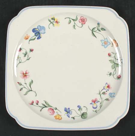 Mariposa (Bone China) Square Oven-To-Table Plate