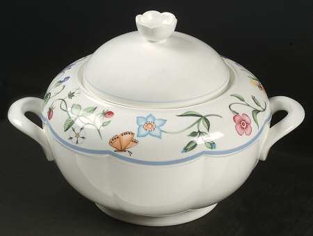 Mariposa (Bone China) Tureen &  Lid