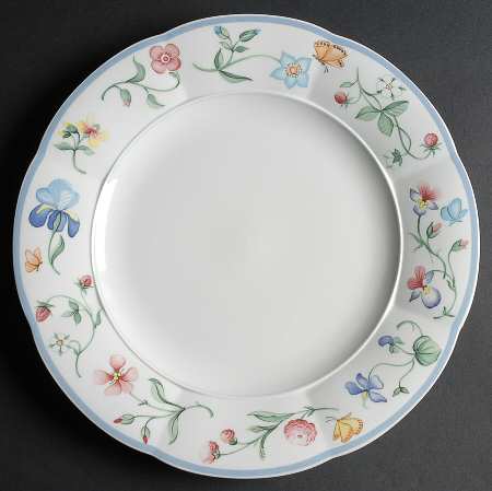 Mariposa (Bone China) 12" Chop Plate (Round Platter)