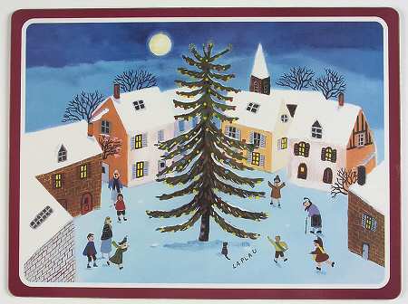 Naif Christmas Corkboard Placemat