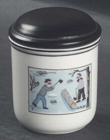 Naif Christmas Spice Jar Set Individual Jar & Lid