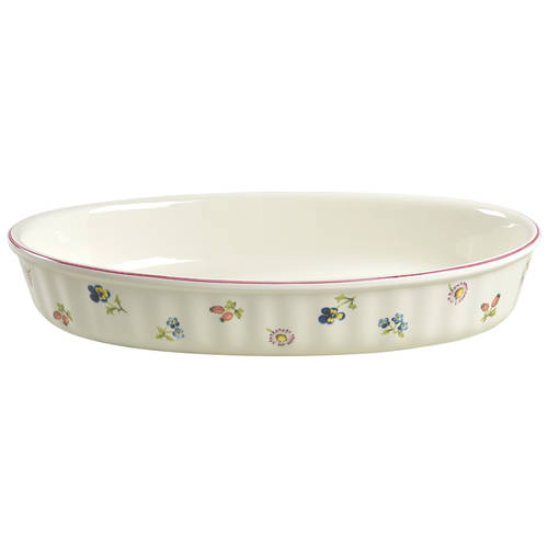 Petite Fleur 13" Oval Baker