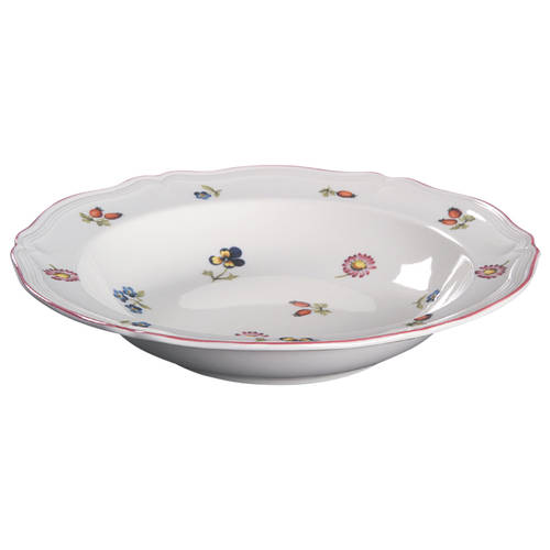 Petite Fleur Rim Cereal Bowl