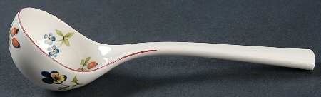 Petite Fleur Gravy Ladle Solid Piece