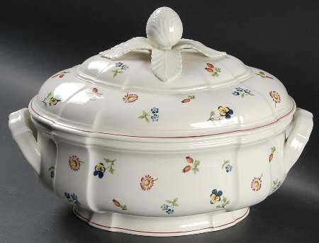 Petite Fleur Oval Tureen & Lid