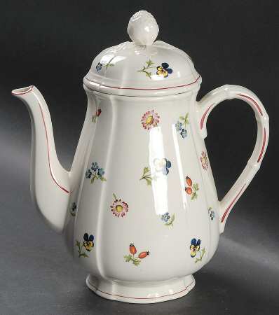 Petite Fleur Coffee Pot & Lid