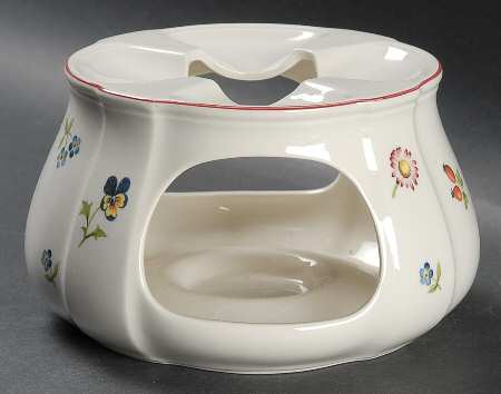 Petite Fleur China Warmer Stand
