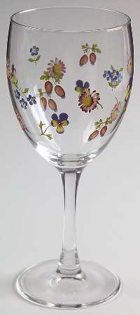 Petite Fleur 8 Oz Glassware Wine