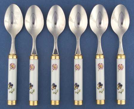 Petite Fleur Teaspoon - Set of 6 Boxed