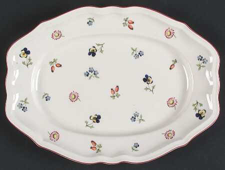 Petite Fleur 11" Oval Serving Platter by Villeroy & Boch