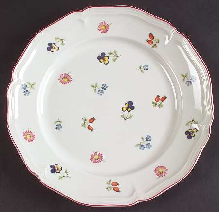 Petite Fleur Luncheon Plate