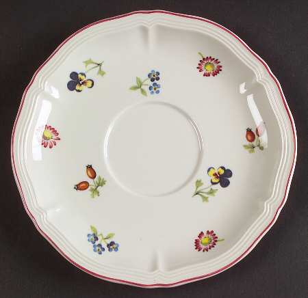 Petite Fleur Breakfast/Cream Soup Saucer for CSSBRL