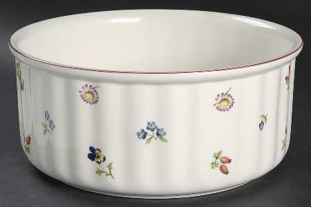 Petite Fleur 8" Souffle by Villeroy & Boch