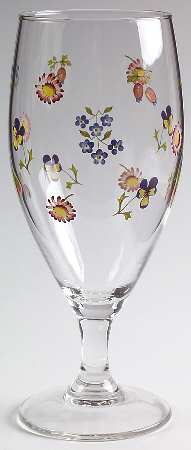 Petite Fleur 14 Oz Glassware Iced Tea