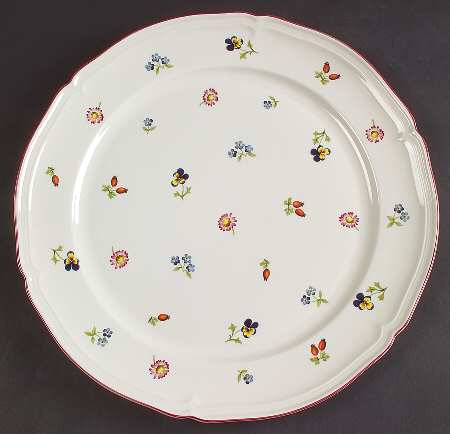 Petite Fleur 12" Chop Plate (Round Platter)