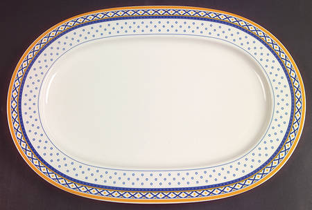 Perpignan 16" Oval Serving Platter by Villeroy & Boch