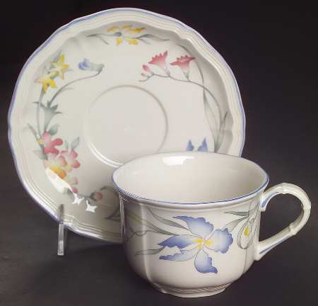 Riviera Breakfast Cup & Saucer Set