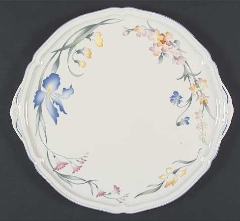 Riviera Handled Cake Plate