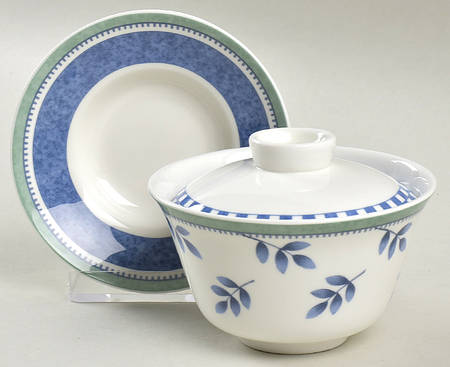 Switch 3  Asian Flat Cup & Saucer Set with Lid