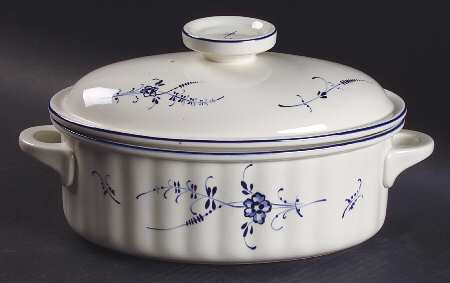 Vieux Luxembourg 3 Quart Oval Covered Casserole by Villeroy & Boch