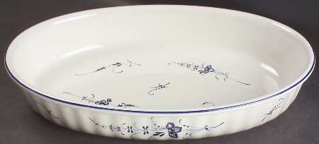 Vieux Luxembourg 14" Oval Baker by Villeroy & Boch