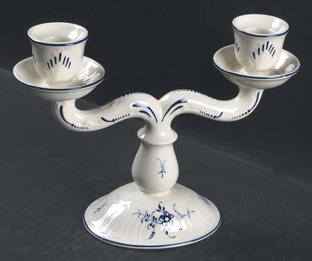 Vieux Luxembourg Double Light Candlestick