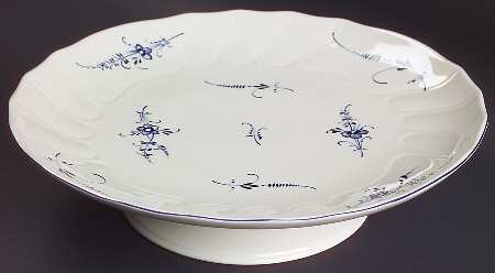 Vieux Luxembourg Footed Cake Plate