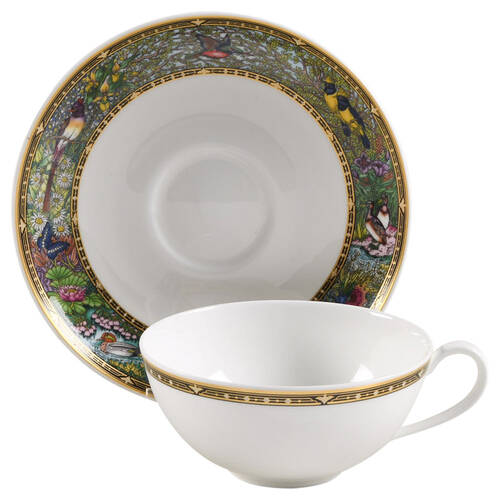 Flat Cup & Saucer Set