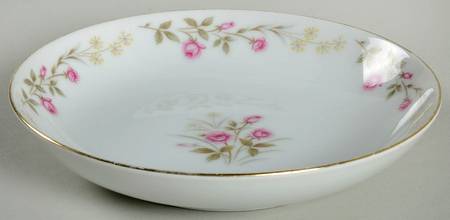 Tea Rose Fruit/Dessert (Sauce) Bowl by Violet