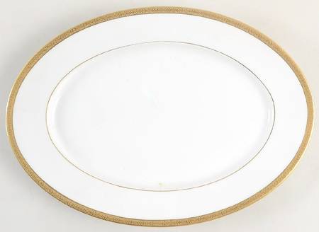 VIT10  12" Oval Serving Platter