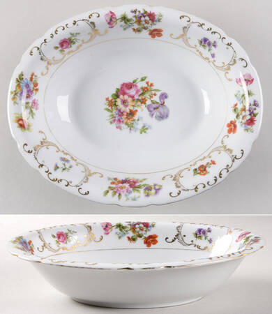 VIT21 (CZECH) 9" Oval Vegetable Bowl