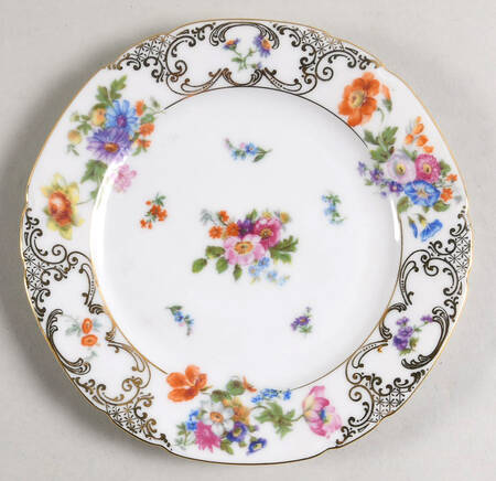 VIT3 Bread & Butter Plate by Victoria (Czech)