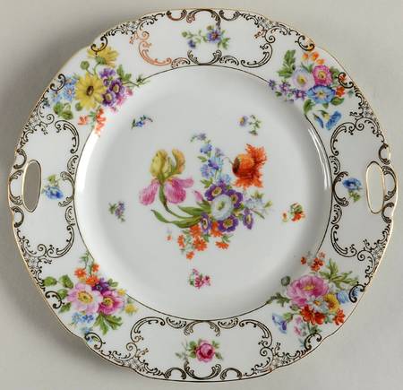 VIT3 Handled Cake Plate