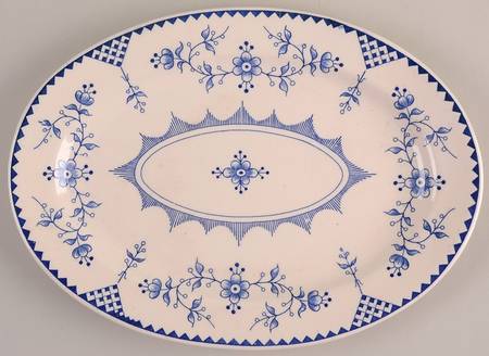 VKI1 12" Oval Serving Platter