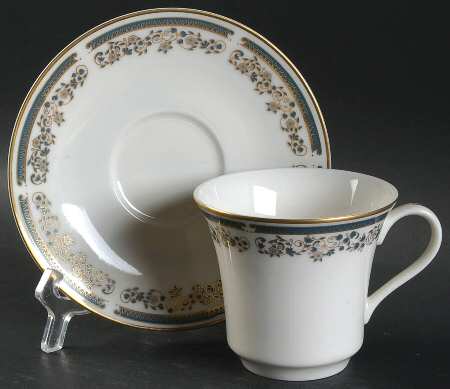 Estate Flat Cup & Saucer Set