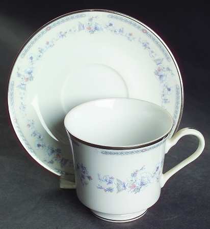 Hawthorne Footed Cup & Saucer Set by Viletta