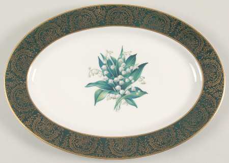 Candlelight 13" Oval Serving Platter by Vogue